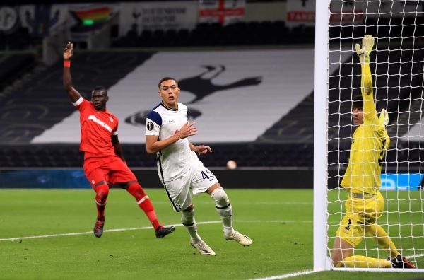 You are currently viewing Tottenham secure top spot with Europa League victory over Royal Antwerp