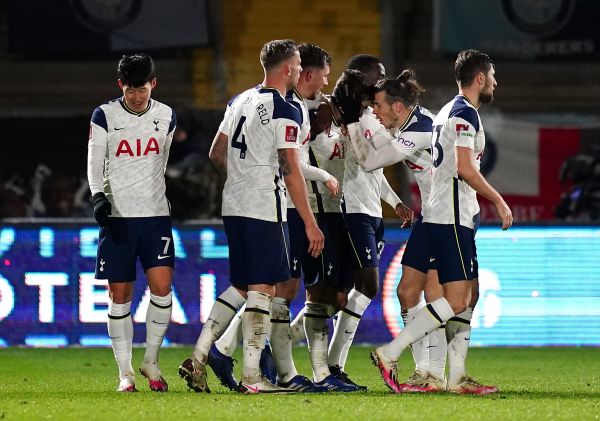 You are currently viewing Tottenham need three late goals to eventually see off spirited Wycombe