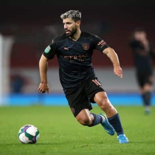 Manchester City still without isolating striker Sergio Aguero