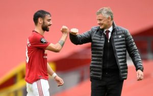 Read more about the article Solskjaer denies Bruno Fernandes tired, needs break