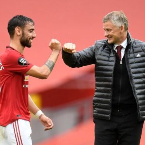 Solskjaer denies Bruno Fernandes tired, needs break