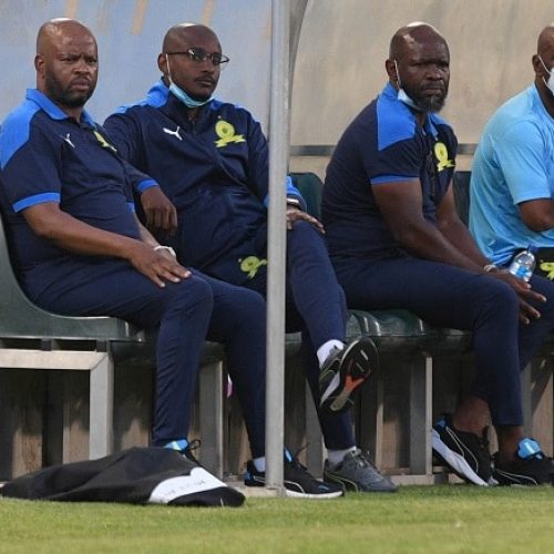 Watch: Mokwena, Mngqithi react after Sundowns go five points clear