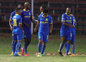 Read more about the article Shalulile inspires Sundowns to victory over Leopards