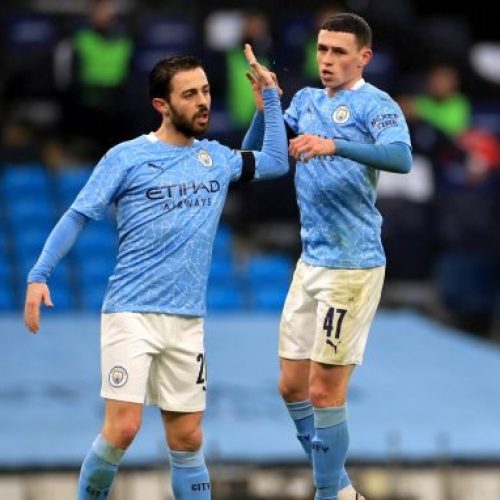 Silva scores twice as Manchester City cruise past Birmingham in FA Cup