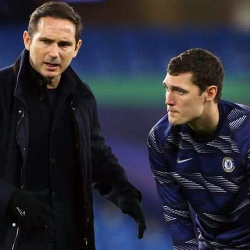 Lampard defends injured Christensen