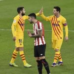 Messi strikes twice as Barcelona beat Bilbao