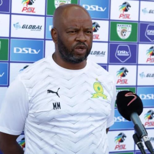 Manqoba dedicates goals to Mokwena, Komphela