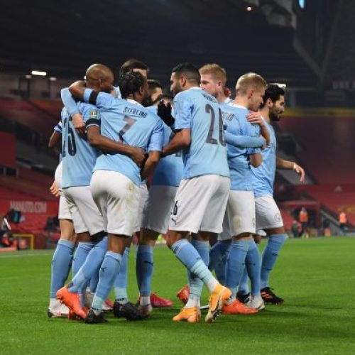 Stones, Fernandinho fire Man City to another Carabao Cup final