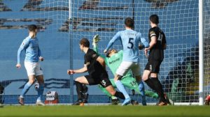 Read more about the article Man City edge West Ham to keep impressive winning run going