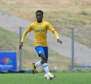 Read more about the article Mdhluli: I don’t feel intimidated by Sundowns set-up