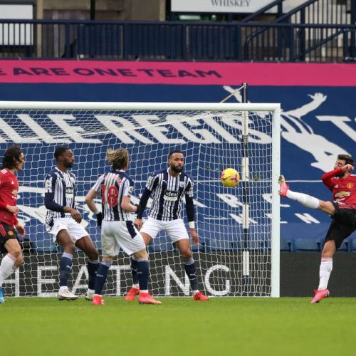 West Brom hold Man Utd despite Fernandes stunner