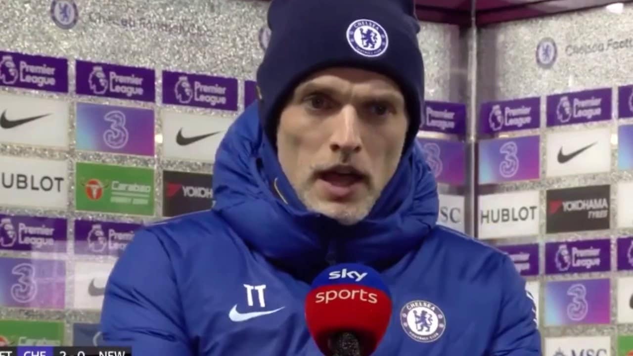 You are currently viewing Watch: Tuchel on top four, Werner, Giroud and Newcastle win