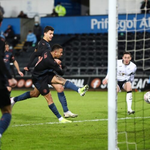 Man City ease into FA Cup quarter-finals