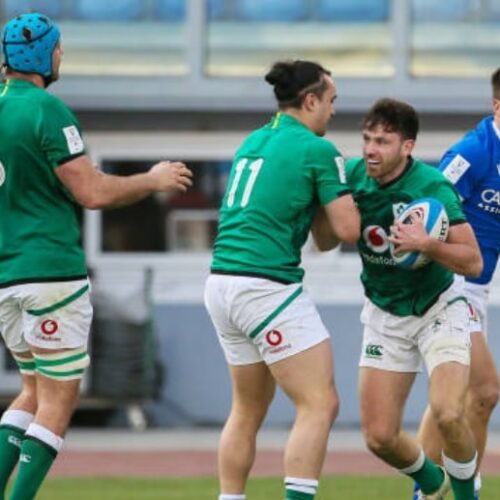 Ireland bounce back with big win over Italy
