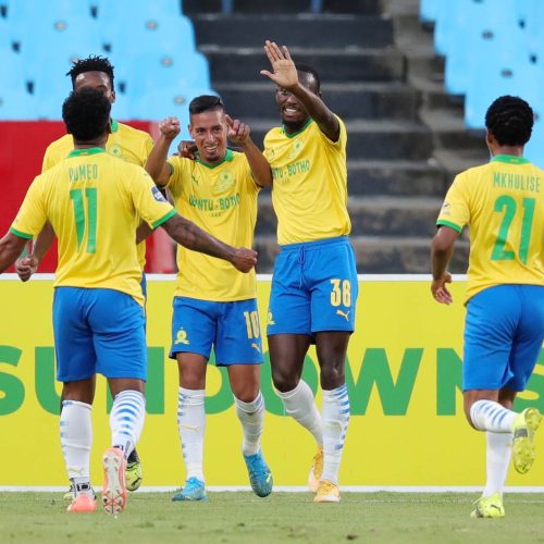 Highlights: Sundowns power past 10-man Belouizdad