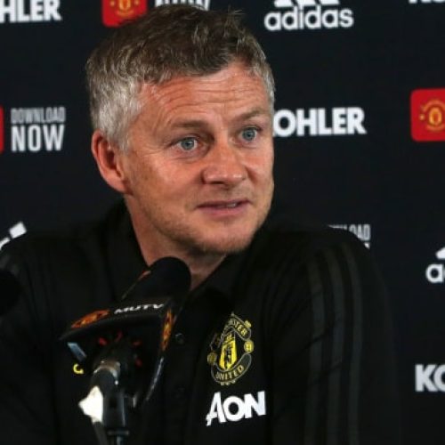 Watch: Solskjaer, Fernandes react to Everton draw