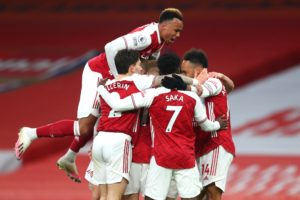 Read more about the article Arsenal through to UEL last 16 after dramatic comeback