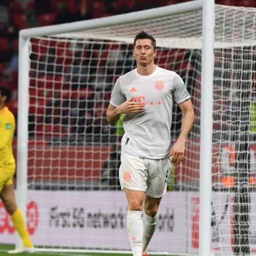 Flick, Lewandowski react to beating Al Ahly