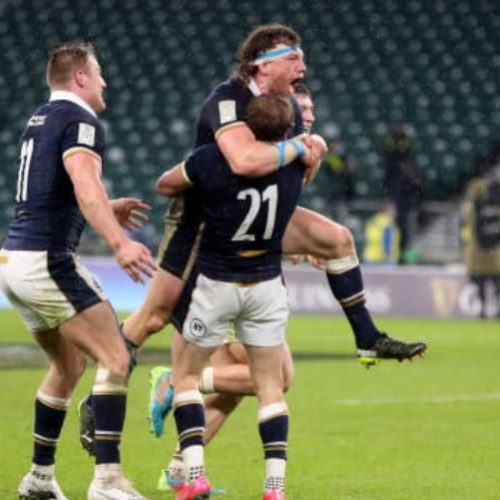 Duhan helps Scotland make history in London