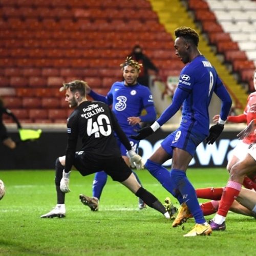 Highlights: Abraham strike edges Chelsea past Barnsley