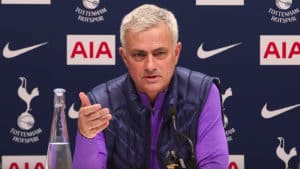 Read more about the article Watch: Mourinho on Dele Alli, Kane, Aurier, Vinicius and Chelsea