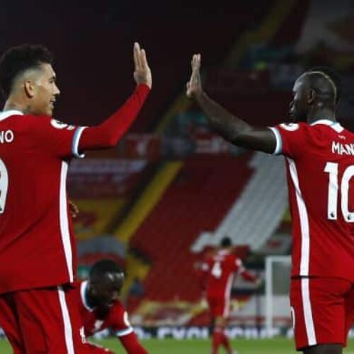 Mane springs to defence of fellow Liverpool forward Firmino