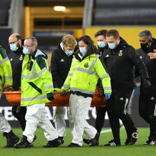 Wolves goalkeeper Rui Patricio awake and talking after suffering head injury