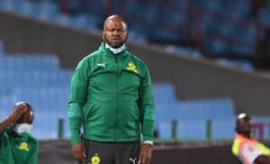 Read more about the article Mngqithi admits empty stadium aided Sundowns in breaking Mazembe’s long home record