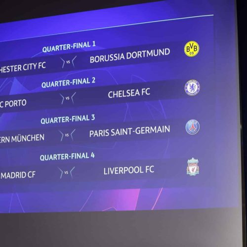 UCL draw: Liverpool play Real, Man City meet Dortmund