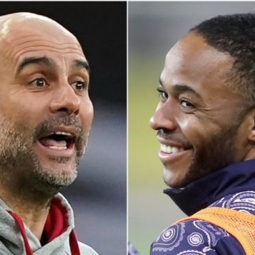 Guardiola rubbishes rumours of Raheem Sterling row