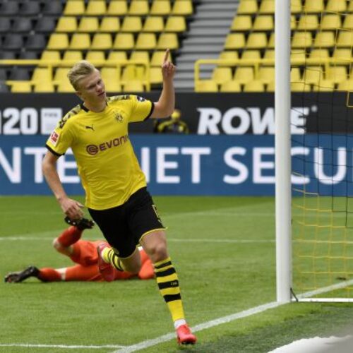 Dortmund’s Erling Haaland officially becomes a free agent