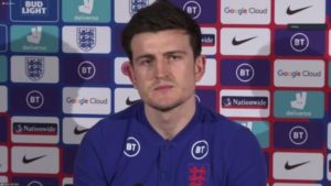 Read more about the article Maguire back in training with England as he steps up recovery from injury