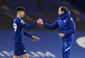 Read more about the article Tuchel toasts Havertz after Chelsea see off Everton
