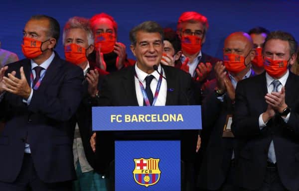 You are currently viewing Laporta to serve second term as Barcelona president after election win
