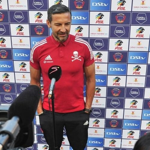 Watch: Zinnbauer admits Sundowns were just too good in Nedbank Cup clash