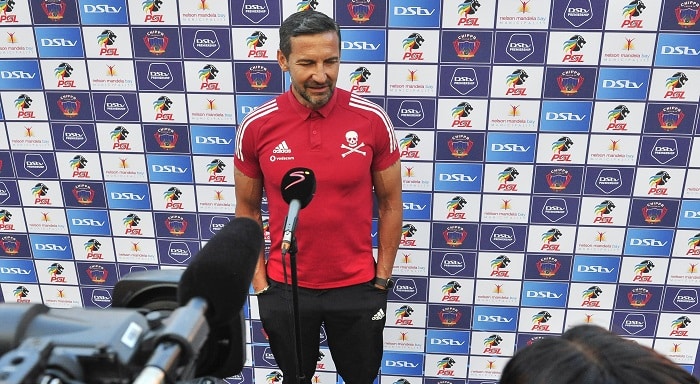 You are currently viewing Watch: Zinnbauer admits Sundowns were just too good in Nedbank Cup clash