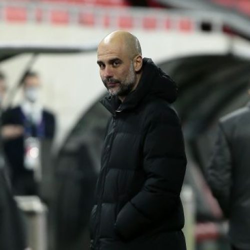 Watch: Guardiola turns attention to Everton FA Cup tie after European progression