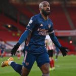 Lacazette's double helps Arsenal return to top half