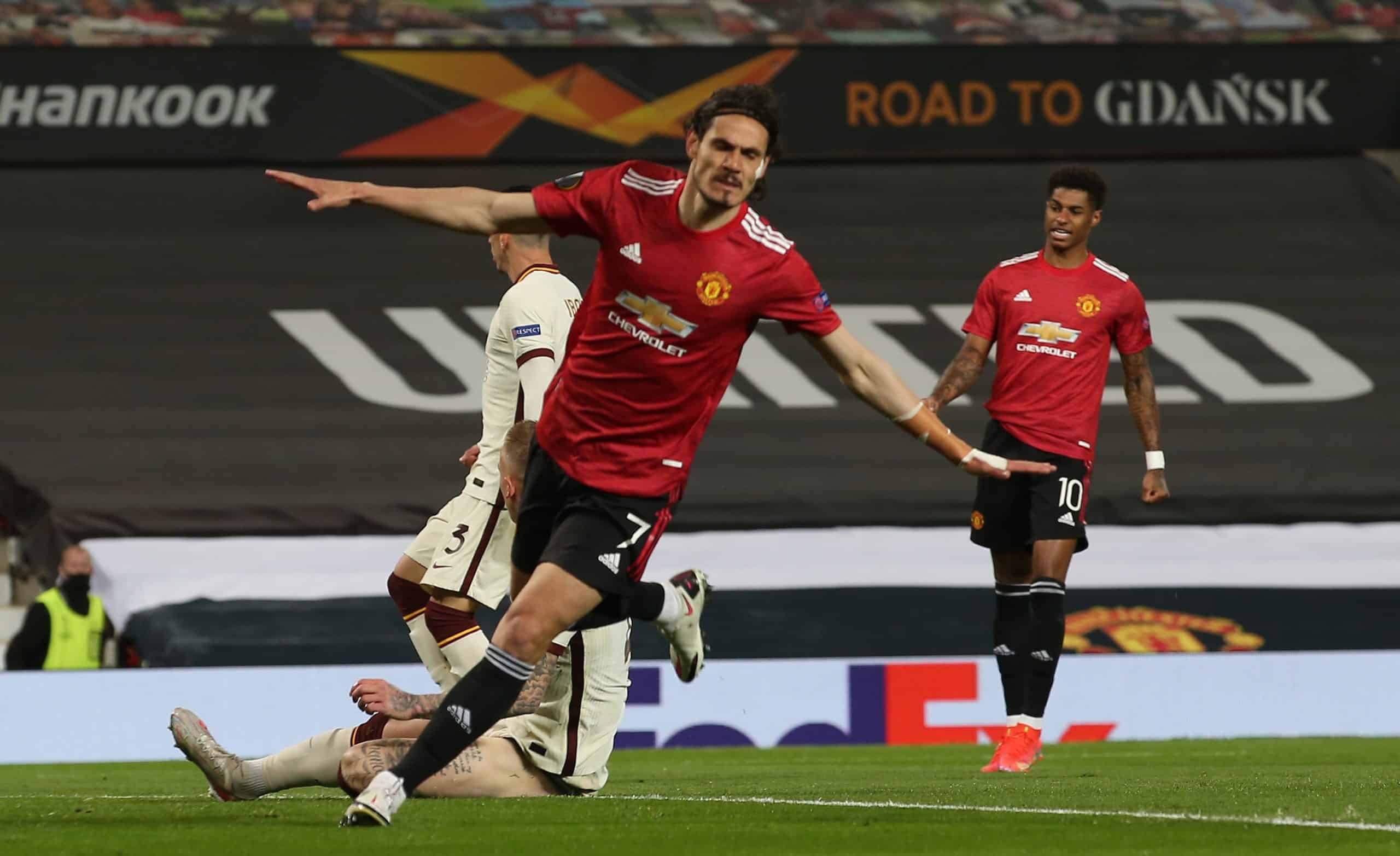 You are currently viewing Man Utd run riot against Roma in their UEL semis first leg