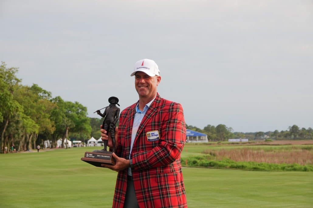 You are currently viewing Stewart Cink wins third RBC Heritage title