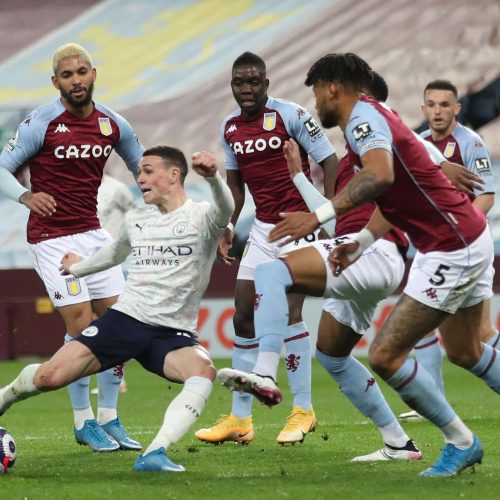 Foden shines again as Man City edge Aston Villa