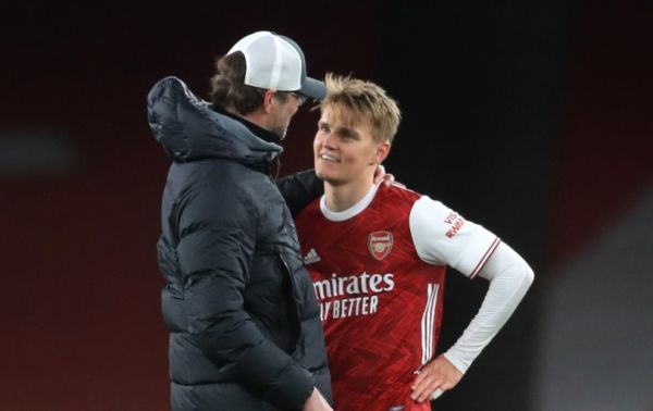 You are currently viewing Premier League rivals and PSG keen on Odegaard