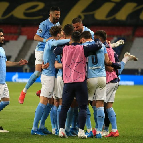 Manchester City’s superb second-half fightback gives them edge over 10-man PSG