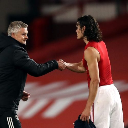 I’m doing my best to keep Cavani at Man Utd – Solskjaer