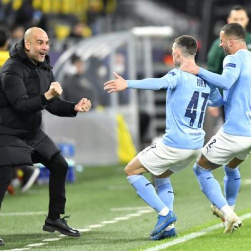 Guardiola relieved after ending City’s wait for UCL semi-final