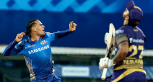 Read more about the article De Kock stumbles but Mumbai get first IPL win