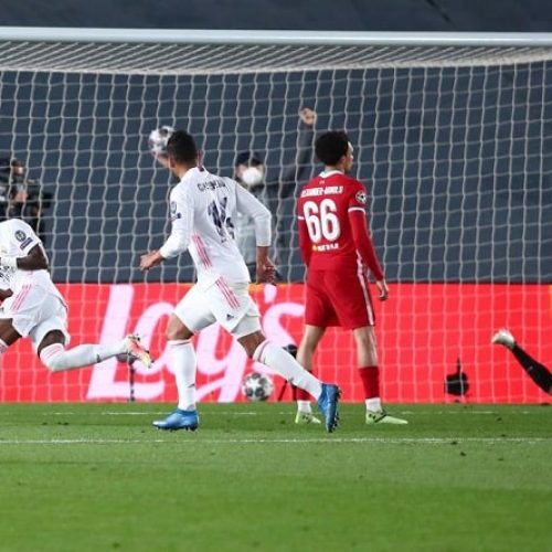 Vinicious Jnr fires Real Madrid to comfortable win over Liverpool
