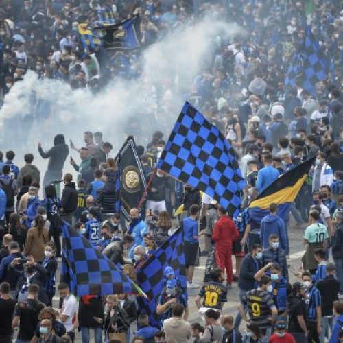European wrap: Inter Milan celebrate Serie A title after Atalanta held by Sassuolo