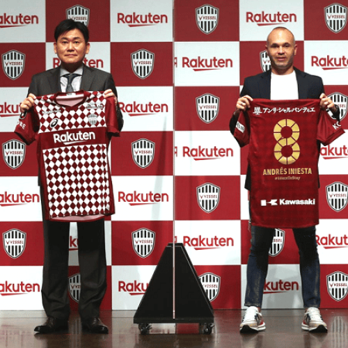 Watch: Andres Iniesta pens new deal at Vissel Kobe