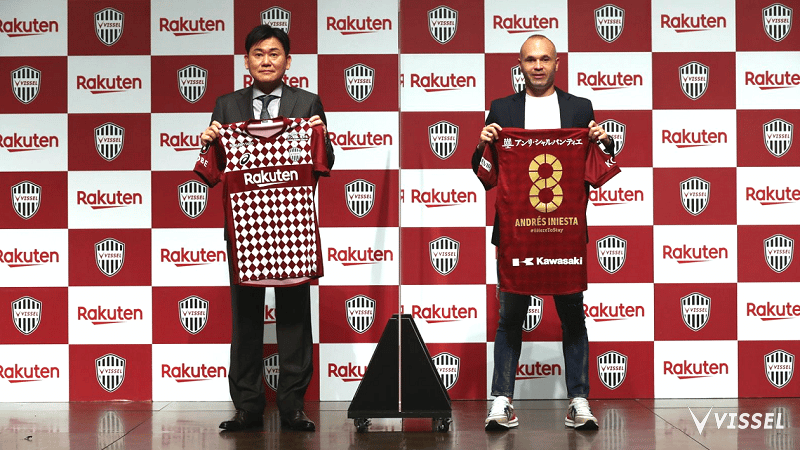 You are currently viewing Watch: Andres Iniesta pens new deal at Vissel Kobe